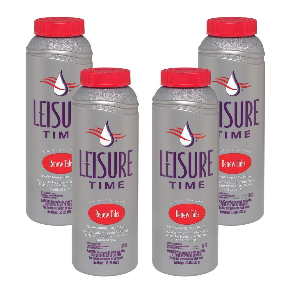 Leisure Time Renew Tabs Quick Dissolve Chlorine Free Shock